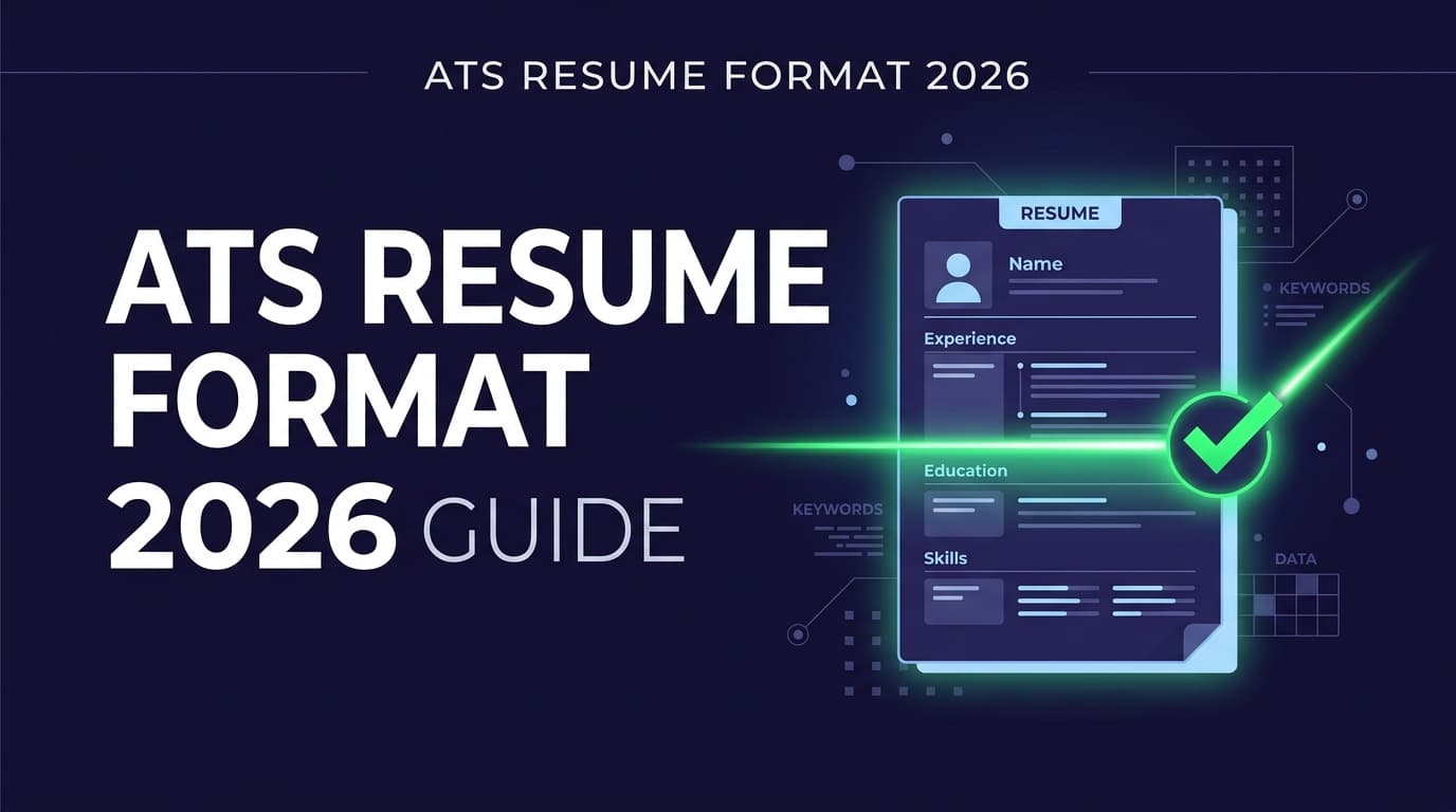 ATS Resume Format: The Complete Guide for 2026